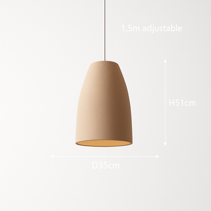 lustre led wabi sabi designer pour décoration maison