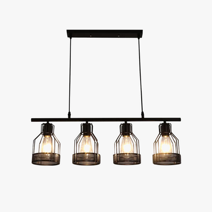 lustre loft rétro style industriel 3 4 5 têtes suspension