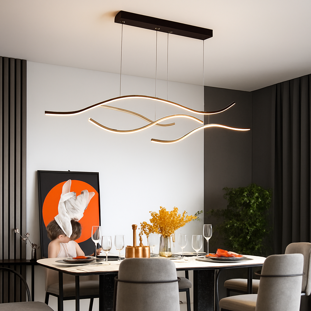 lustre moderne minimaliste pour intérieur