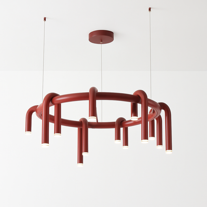 Lustre moderne nordique salon restaurant