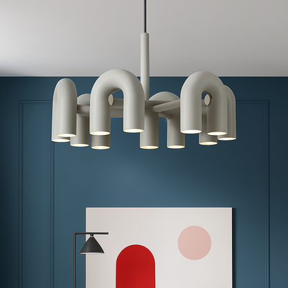 Lustre nordique simple pour salon