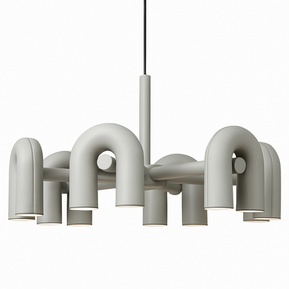 Lustre nordique simple pour salon