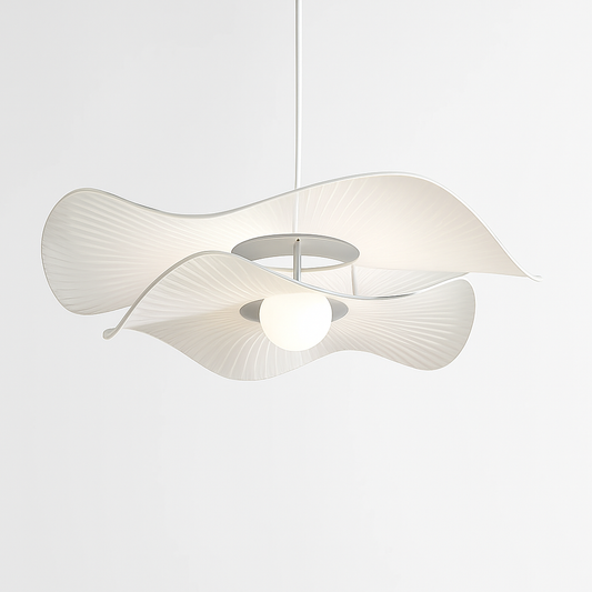 lustre nordique vintage en tissu pour un éclairage suspendu élégant