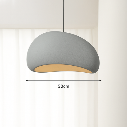 lustre suspendu moderne japonais fait main pour intérieur et café