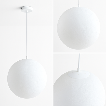lustre suspension led pleine lune sandyha pour barre table