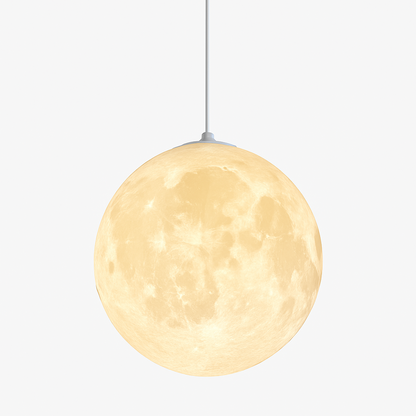 lustre suspension led pleine lune sandyha pour barre table