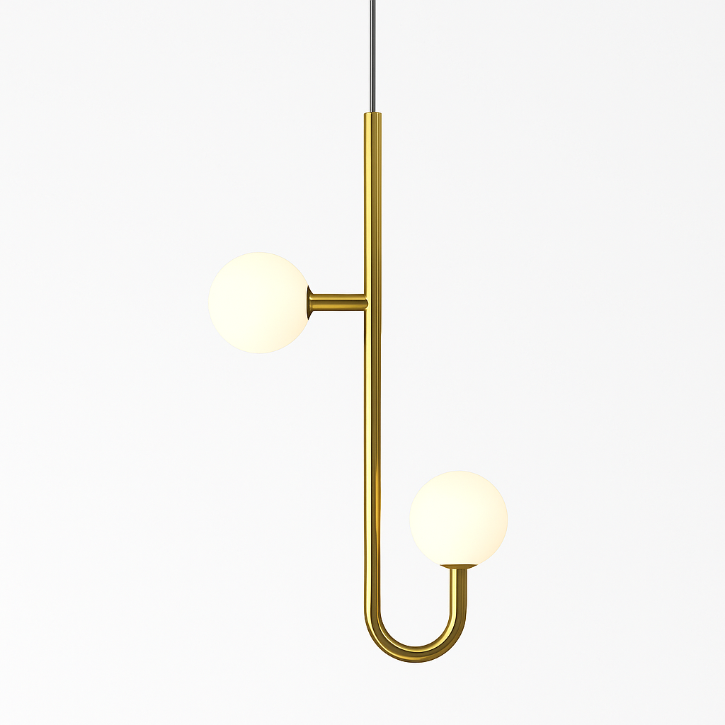 Suspension LED escalier colimaçon plafond lustre moderne luxe